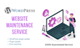 do monthly wordpress website maintenance