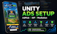 integrate admob, applovin max, and unity ads in your unity game