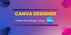 create any design using canva for you