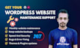 do website maintenance help and support for your wordpress website