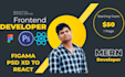 create web app with react js, redux and tailwind css, bootsrap css