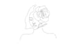 draw one line art, single line art, continuous line art