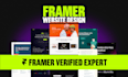 create a professional framer website for business