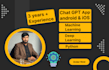 develop chat gpt app using flutter for both devices
