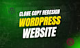 clone, copy, or redesign any website with elementor pro, astra pro
