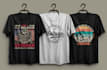 create unique typography and custom t shirt design