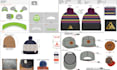 do hat or cap tech pack design, flat sketch, innovation, beanie, trend 3d mockup