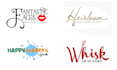 design a custom hand drawn monogram logo