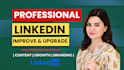 optimize and create your linkedin profile