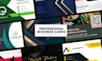 create professional business card design