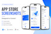 design high converting app store and google play screenshots for mobile apps