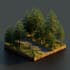 create 3d isometric environment