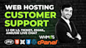 be a support agent for your web hosting company