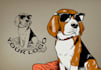 make animal logo with hand drawn illustration design