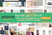 design amazon brand store and ebc for you