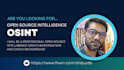 be your osint private investigator and background check
