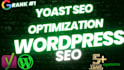 perform yoast on page SEO and a comprehensive website audit