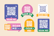 create classy qr code for your business card