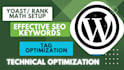 seo audit and on page service fixe the technical problem