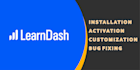 design wordpress learndash tutor lms website