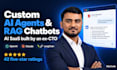 build custom ai agents, rag chatbots and ai saas applications