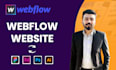 design figma to webflow website and webflow landing page