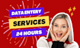 do data entry, copy paste, typing and excel data entry work
