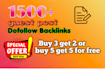 1500 guest post contextual dofollow backlinks da35 to 95