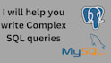 write sql queries for your complex problems