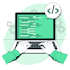 do backend developing  for database driven web applications