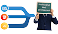 be your front end developer using HTML, CSS and javascript
