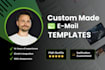 design and develop responsive email templates