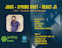 create java application, restful apis and microservices using spring boot react