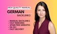 do SEO backlinks through german guest posts high da german link building