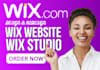 wix website design, wix website redesign squarespace landing page