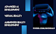 develop a stunning 4d ai, ar, VR virtual showroom with ai assistant chatbot