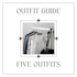 create ten stylish outfits and look book with links