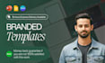 create modern powerpoint presentation template