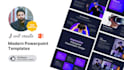 create modern powerpoint presentation template