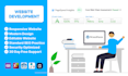 design a wordpress website with a best UI and UX, optimized for SEO, web vitals