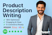 write compelling and SEO optimized product descriptions that sell