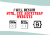 convert figma design to html, CSS, and bootstrap