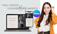 design your beautiful wedding website on canva