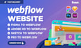 create a webflow website from figma, xd, sketch