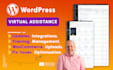 be your wordpress virtual asssistant and manage your website