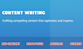 write seo blog posts and web articles