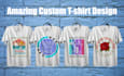 do amazing custom t shirt design 24 hours 7 days