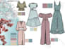 do fashion technical flat sketches and range boards