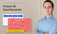 create an interactive power bi dashboard and report for your business