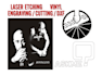 do laser cutting engraving etching and vinyl redraw logo